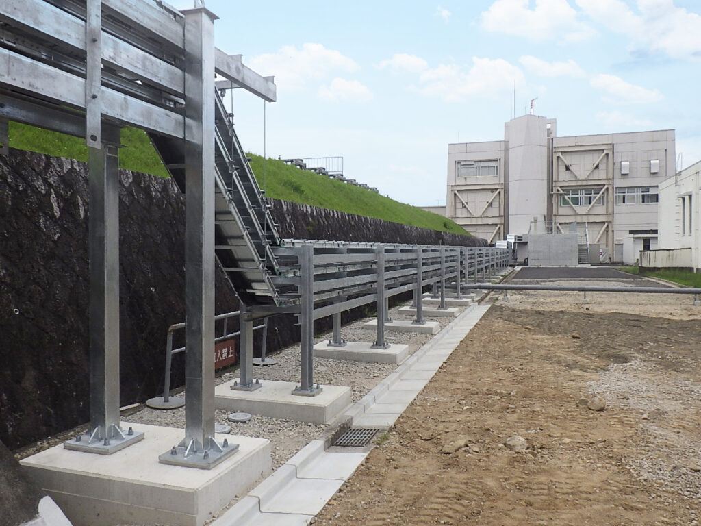 市之井手浄水場電気棟建設に伴う地中埋設物（電路）移設及び撤去工事