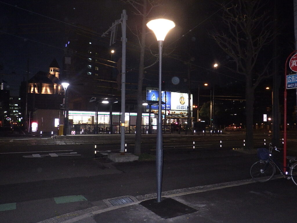 市道花園町線歩道照明灯設置工事（その3）