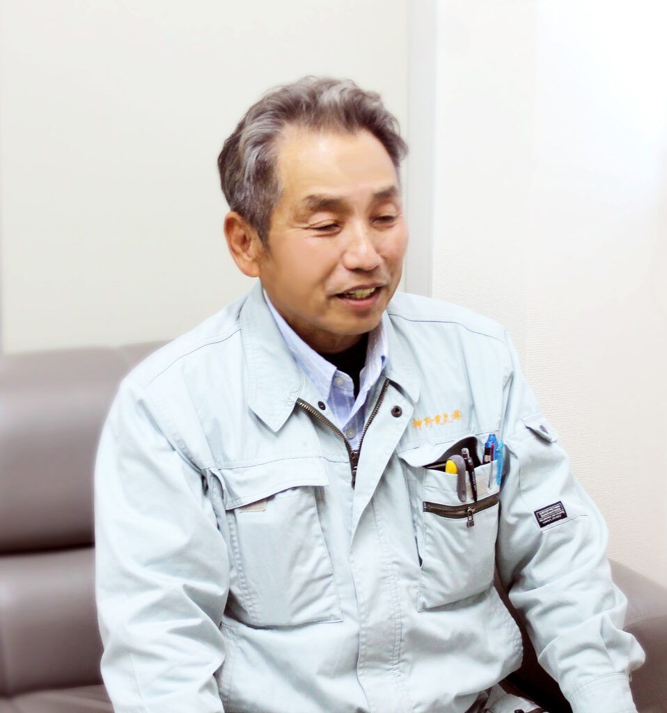 神野電気株式会社の代表取締役　池田 順一